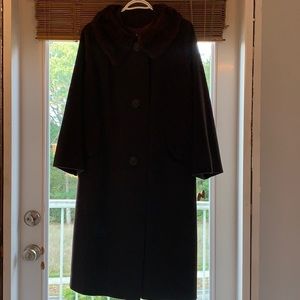 1960’s brown trench coat